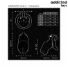 ADDICTED TOYS LOCKED - GAIOLA PARA PÊNIS CELL MINDNIGHT TAMANHO S 4.8 CM