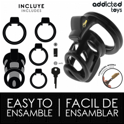 ADDICTED TOYS LOCKED - KLATKA NA PENISA 8,5 CM