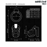 ADDICTED TOYS LOCKED - KLATKA NA PENISA 8,5 CM