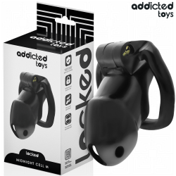 ADDICTED TOYS LOCKED - MINDNIGHT CELL PENIS CAGE 4.2 CM ROZMIAR M