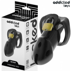 ADDICTED TOYS LOCKED - NIEZŁAMANA KLATKA NA PENISA 9,8 CM