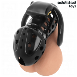 ADDICTED TOYS LOCKED - ŁAŃCUCHOWY PENIS WKLĘSŁY KLATKA 10,5 CM