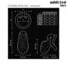 ADDICTED TOYS LOCKED - ŁAŃCUCHOWY PENIS WKLĘSŁY KLATKA 10,5 CM