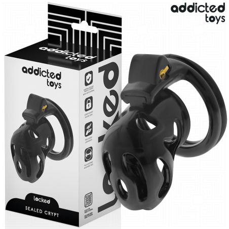 ADDICTED TOYS LOCKED - ZAMKNIĘTA KLATKĄ PENIS 8 CM