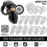 ADDICTED TOYS ZAMKNIĘTE - GŁĘBOKOŚĆ CZYSTOŚCI PENIS CAGE 7,5 CM
