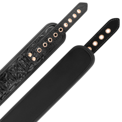 BEGME - KOLNIERZ BLACK EDITION Z ZACISKAMI NA SUTKI Z NEOPRENOWA WYSCIOLKA