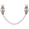 OHMAMA FETISH - METAL CLAMPS WITH CHAIN