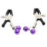 OHMAMA FETISH - NIPPLE Clamps WITH LILAC BELL