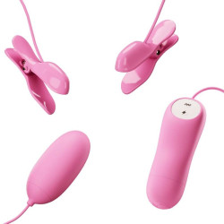 PRETTY LOVE - PESETA Z WIBRACJAMI I ROZOWYM ELETROSHOCKEM