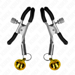 KINK - GOLD SINGLE BELL NIPPLE CLAMP 6 CM