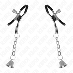 KINK - PINCES À TÉLÉTON PENDENTIF CLOCHE ARGENT 6 CM