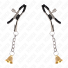 KINK - PINÇAS PINGENTE SINO DOURADO 6 CM