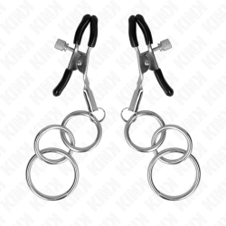 KINK - 3 O-RING NIPPLE CLAMP 6 CM