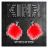 KINK - PIÓROWA ZACISK NA SUMEK CZERWONY 7 CM