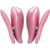 PRETTY LOVE - CAILEY NIPPLE CLAMPS 10 VIBRAÇÕES CONTROLE REMOTO ROSA