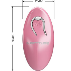 PRETTY LOVE - CAILEY ZACISKI NA SUTKĘ 10 WIBRACJI PILOT STERUJĄCY RÓŻOWY