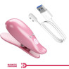 PRETTY LOVE - CAILEY ZACISKI NA SUTKĘ 10 WIBRACJI PILOT STERUJĄCY RÓŻOWY