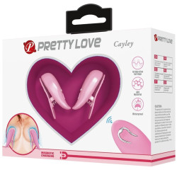 PRETTY LOVE - CAILEY ZACISKI NA SUTKĘ 10 WIBRACJI PILOT STERUJĄCY RÓŻOWY