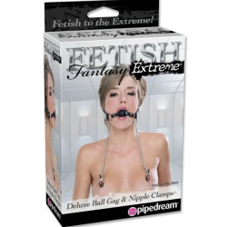 FETISH FANTASY EXTREME - DELUXE KNEBEL I ZACISKI NA SUTKI