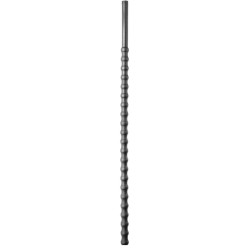 ALL BLACK - SONDA URETRALE IN SILICONE DA 8/10 MM