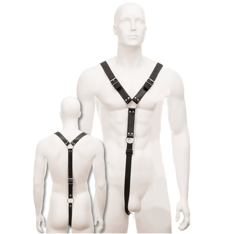 LEATHER BODY - IMBRACATURA UOMO NERO LEATHER BODY - IMBRACATURA UOMO NERO