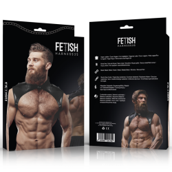 FETISH SUBMISSIVE ATTITUDE - M?SKA BRIGADA REGULOWANA UPRZ?? NA SZYJ? Z EKO-SKÓRY