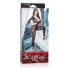 CALEXOTICS - SCANDAL CZARNE KORONKOWE BODY