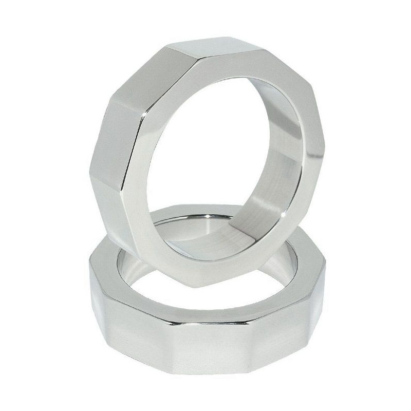 METAL HARD - PENIS AND TESTICLE NUT RING 50 MM METAL HARD - PENIS AND TESTICLE NUT RING 50 MM