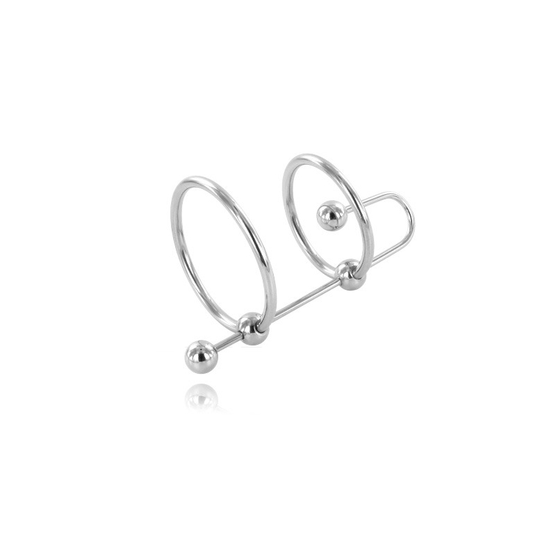 METAL HARD - EXTREME ANILLO CON STOP URETRA METAL HARD - EXTREME ANILLO CON STOP URETRA