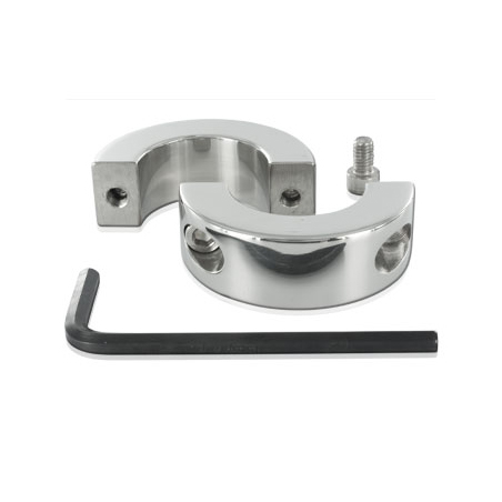 METAL HARD - ANNEAU TESTICULE EN ACIER INOXYDABLE 20MM