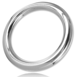 METAL HARD - OKRAGLY PIERSCIEN DO PENISA DRUT METALOWY C-RING 8X40MM
