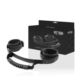 FETISH SUBMISSIVE - KANDJUTY Z NOPRENOWA WYSCIOLKA Z UCHWYTEM