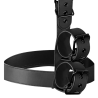 FETISH SUBMISSIVE BONDAGE - KOLNIERZ I MANKIETY NA NADGARSTKACH ZESTAW UMOZLIWIAJACY CIALO