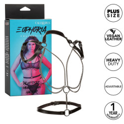 CALEXOTICS - EUPHORIA MULTICHAIN UPRZAZ HALTER PREMIUM PLUS SIZE