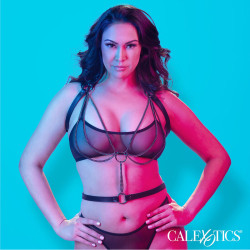 CALEXOTICS - EUPHORIA MULTICHAIN UPRZAZ HALTER PREMIUM PLUS SIZE