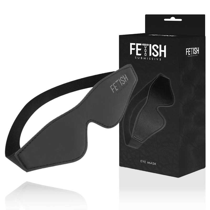 FETISH SUBMISSIVE - MASCHERA VEGANA IN PELLE CON FODERA IN NOPRENE FETISH SUBMISSIVE - MASCHERA VEGANA IN PELLE CON FODERA IN NOPRENE