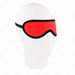 KINK - BANDAZ Z TEKSTURY SKALI Z CZERWONYM POKRYTYM KRAWEDZIA 20 x 7 CM