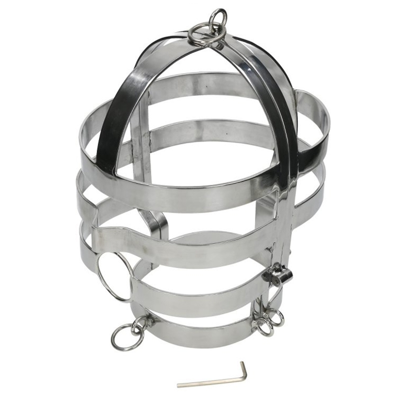 METAL HARD - MASQUE AVEC COLLIER EN ACIER METAL HARD - MASQUE AVEC COLLIER EN ACIER