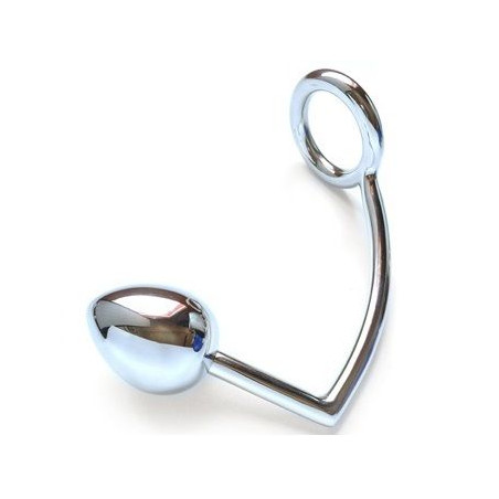 METAL HARD - ANEL COM GANCHO ANAL 50MM