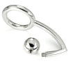 METAL HARD - PIERSCIEN NA KUTAS Z HACZYKIEM ANALNYM 45 MM