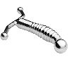 METAL HARD - PROSTATISCHES MASSAGER AUS STAHL