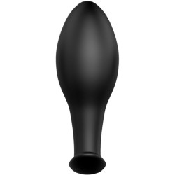PRETTY LOVE - PLUG ANAL SILICONA FORMA ANCLA 12 MODOS VIBRACIÓN NEGRO