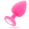 INTENSE - SHELKI L PLUG ANAL FUKSJA