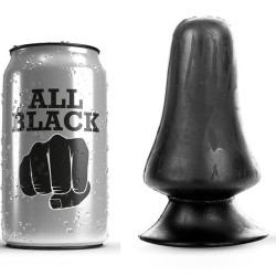 ALL BLACK - KOREK ANALNY 12 CM