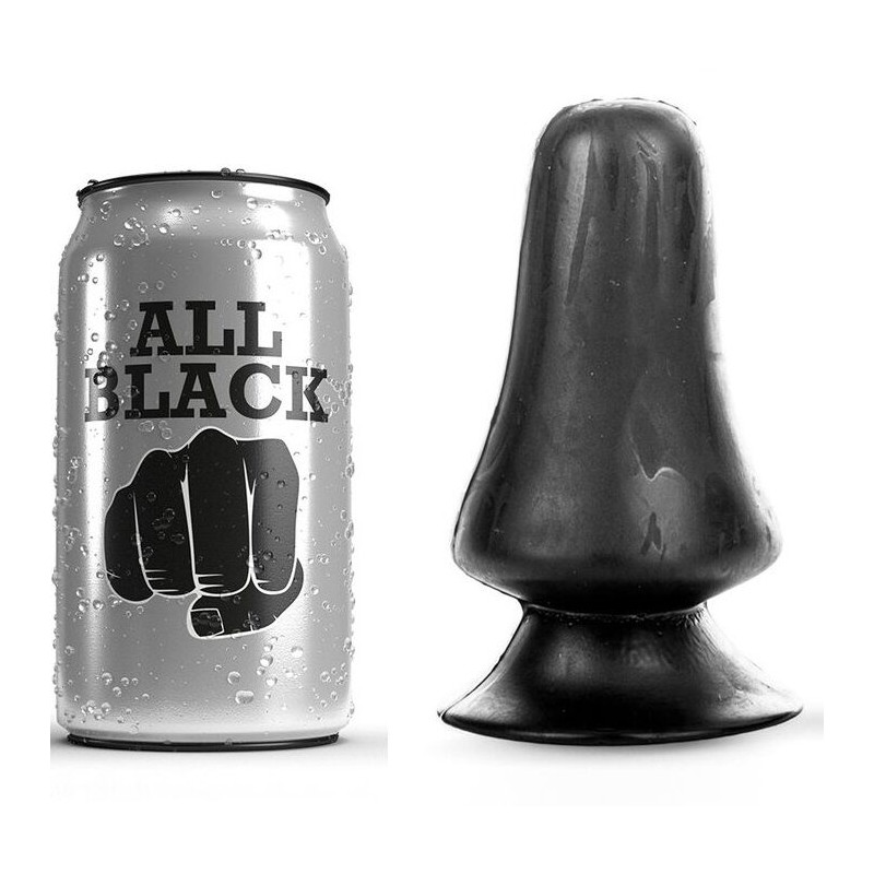 ALL BLACK - ANAL PLUG 12 CM ALL BLACK - ANAL PLUG 12 CM