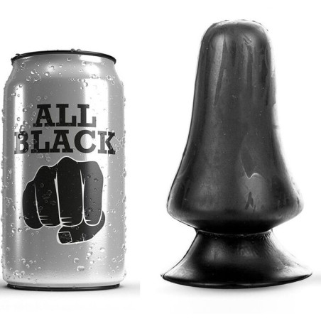 ALL BLACK - KOREK ANALNY 12 CM