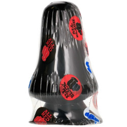 ALL BLACK - KOREK ANALNY 12 CM