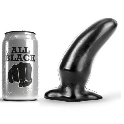 ALL BLACK - KOREK ANALNY 13 CM