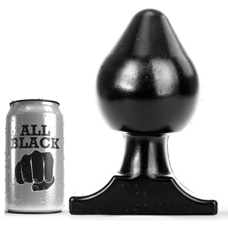 ALL BLACK - KOREK ANALNY 19 CM