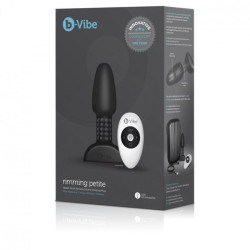 B-VIBE - WTYCZKA ANALNA PILOT ZDALNEGO STEROWANIA PETITE CZARNY